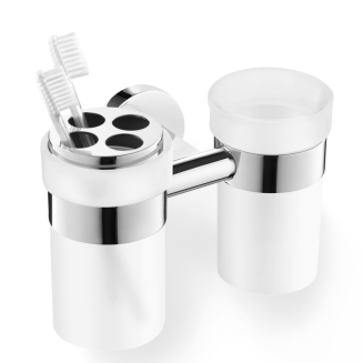 Hanging bathroom mugs, 2 pcs, Zack Scala, glossy - 2