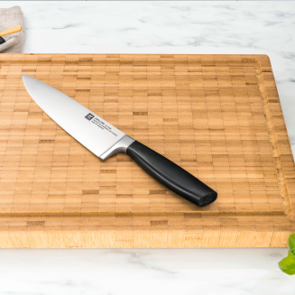  Set of 4 Zwilling All* Star knives in a block - Black - 10