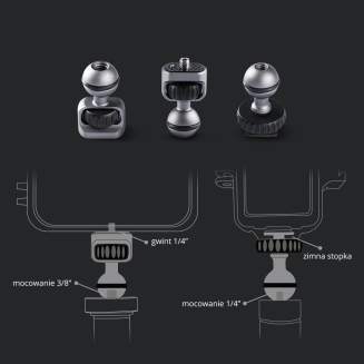 Mocowanie akcesoriów PGYTECH Magic Arm (P-CG-009) do aparatów / gimbali - 5