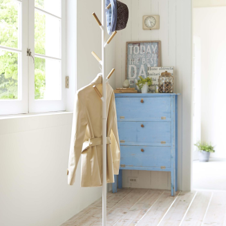 Yamazaki Plain white standing hanger - 2