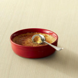  Set of two Emile Henry red creme brulee bowls - 4