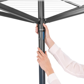  Brabantia Topspinner 50 m rotary garden dryer, anthracite - 2