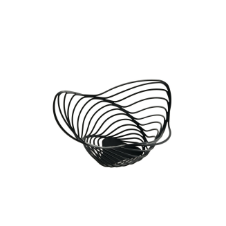Alessi Trinity fruit platter, black, 26x12 cm - 3