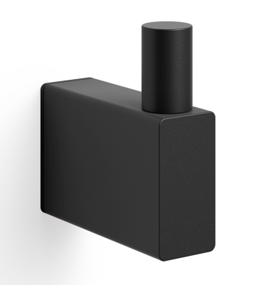 Zack Linea towel hook black 5 cm