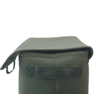  Aquanova Arian Sage green laundry basket - 2