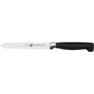  Set of 4 knives in a Zwilling Four Star block, white - 5