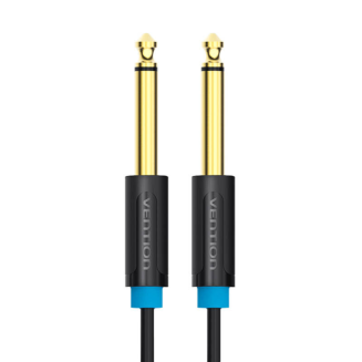 Kabel audio TS 6,35mm Vention BAABI 3m, czarny - 2