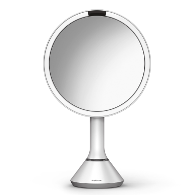  Simplehuman 5x white sensor mirror with brightness adjustment