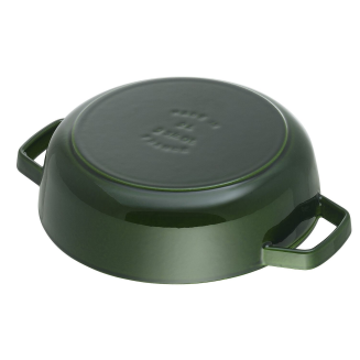  Deep stewing pan with lid Staub - 24 cm, Green - 4