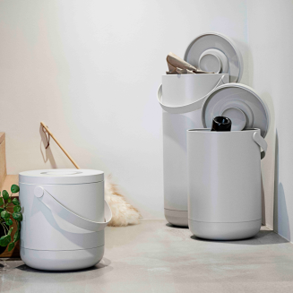  Zone Denmark Circular Waste Bin 15l Warm Grey - 2