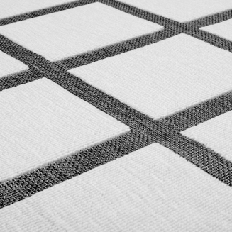 Outdoor rug Fatboy Carpretty Catwalk Checky Black/White 80x200 cm - 3