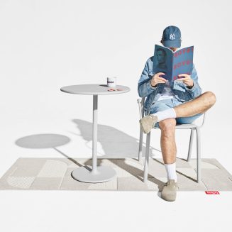 Outdoor rug Fatboy Carpretty Catwalk Checky Black/White 80x200 cm - 6