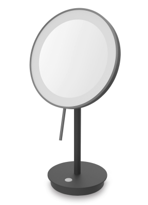Magnifying mirror with LED backlight Zack Alona 5x black