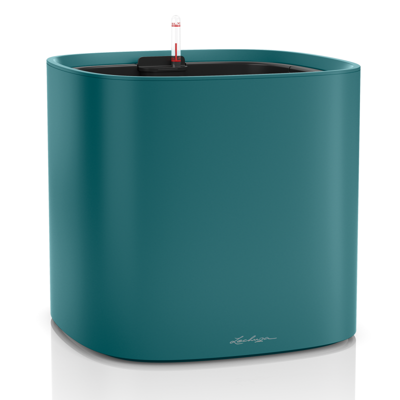  Lechuza Pila Color 35 Petrol Blue planter