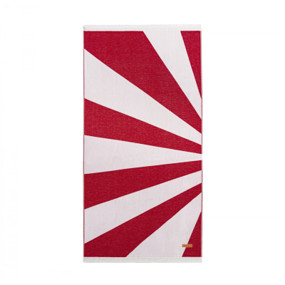  Bricini Sunset Red beach towel 90x180 cm