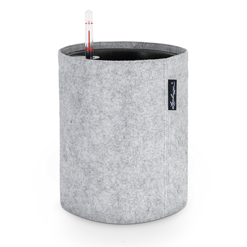 Lechuza Trendcover Filc 32 planter light gray
