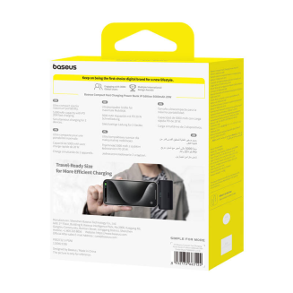 Powerbank OS-Baseus Compact IP 5000mAh 20W (czarny) - 7