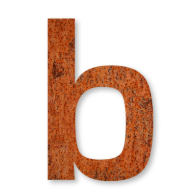  House letter Keilbach Iron Number "b" 24 cm