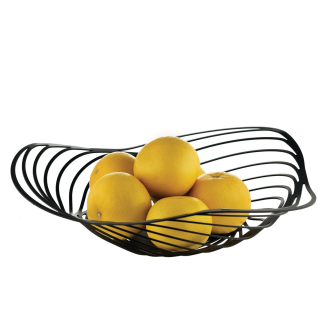 Alessi Trinity fruit platter, black, 43 cm - 2