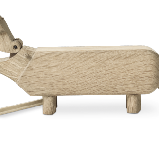  Kay Bojesen Hippo wooden figurine, oak, 21 cm - 3