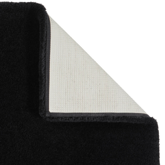  Aquanova Mauro Black bathroom rug 60x100 cm - 2