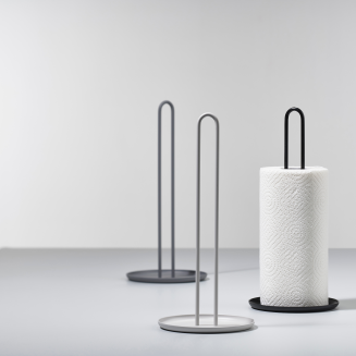 Zone Denmark Singles Warm Grey Paper Towel Rack - 2