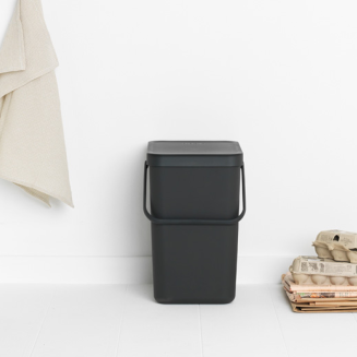 Brabantia Sort&Go sorting basket 25l, gray - 13