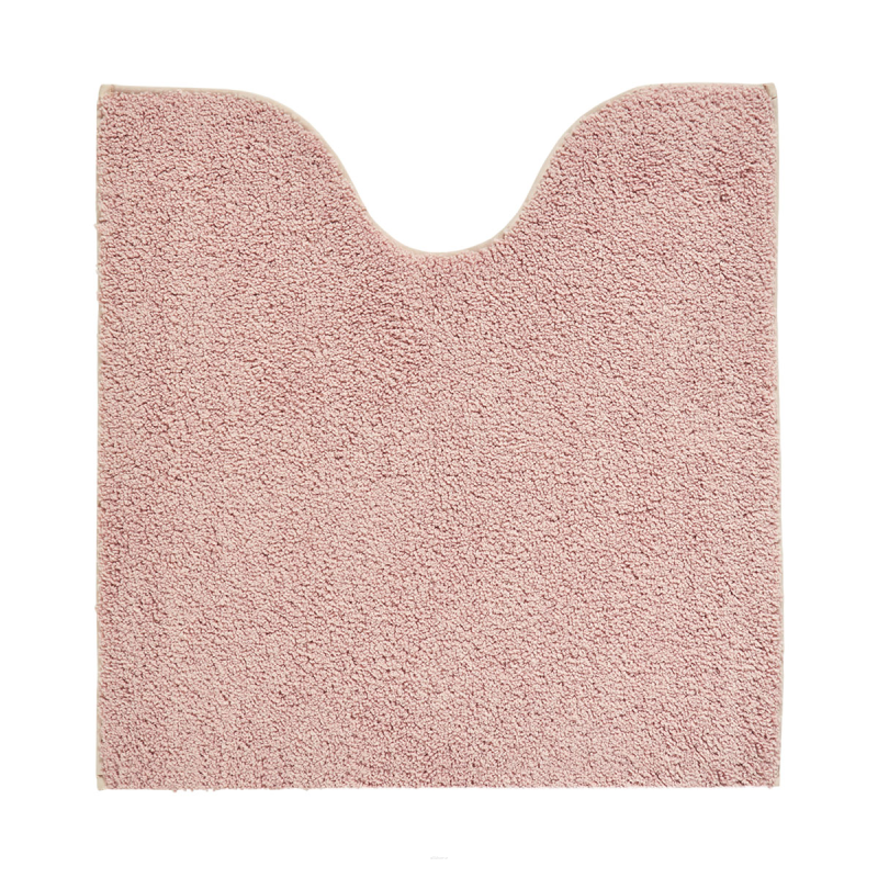 Aquanova Loa Dusty Pink rug with cutout, 60x60 cm