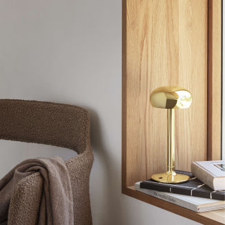  Eva Solo Emendo Brass Portable LED Lamp - 4