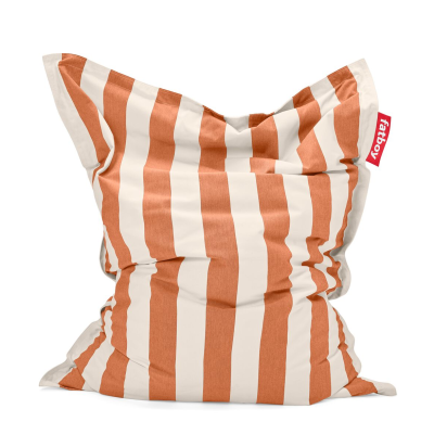 Pufa Fatboy The Original Outdoor Stripe Orange Creme 180x140 cm