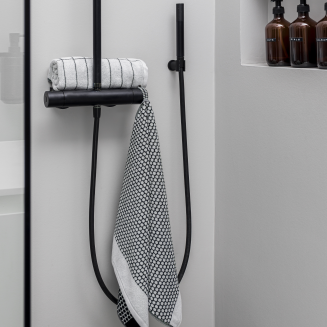 Ręcznik Mette Ditmer TILE Black & Off-White - 7