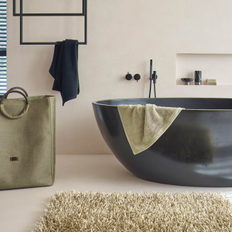  Aquanova Jada Black laundry basket - 4