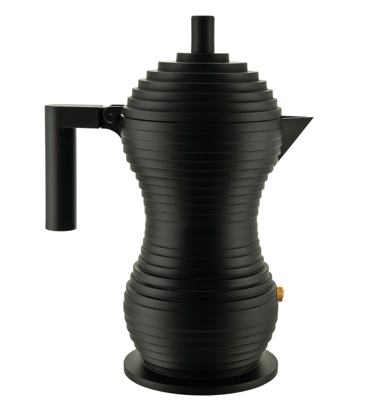 Kawiarka Alessi Pulcina na 3 filiżanki czarna