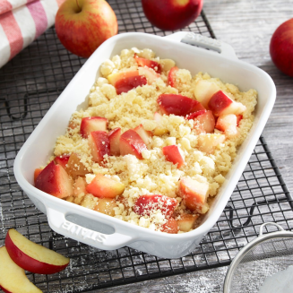  Staub rectangular ceramic platter - 2.4 ltr, white - 3