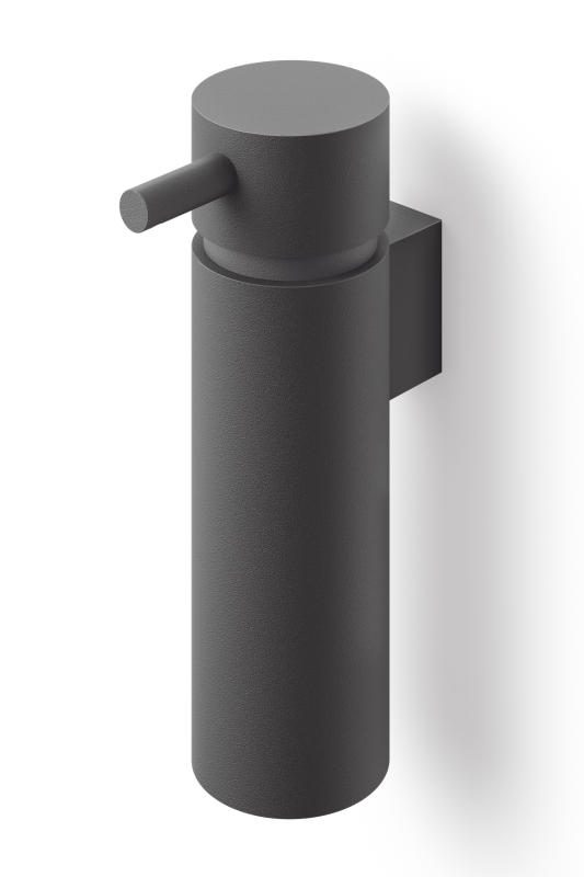 Zack Manola wall soap dispenser black 175 ml