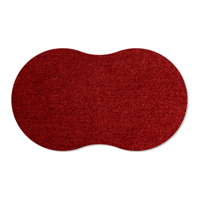 Keilbach Due-Punti doormat 145x85 cm red