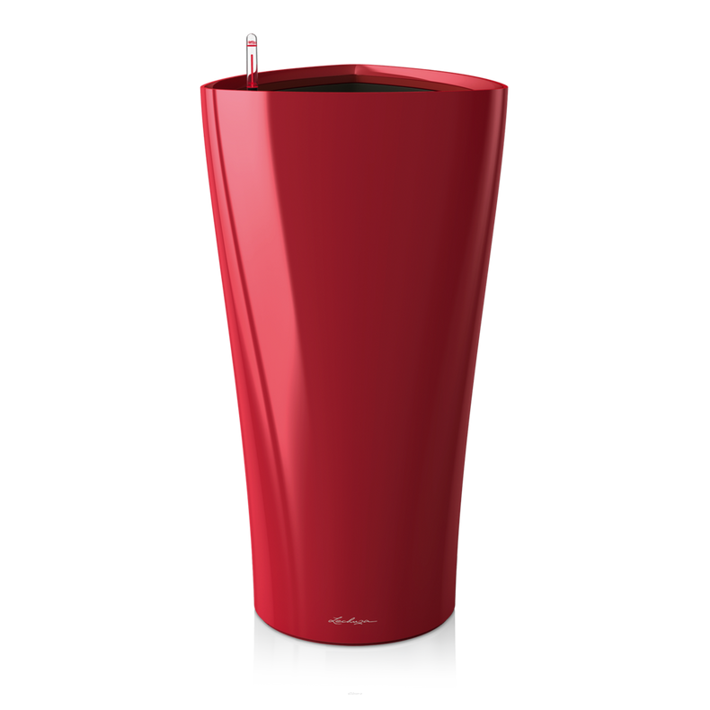  Lechuza Delta Premium 30 plant pot | 40 red gloss