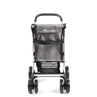 Wózek zakupowy Rolser Basket Tweed 4B Gris - 3