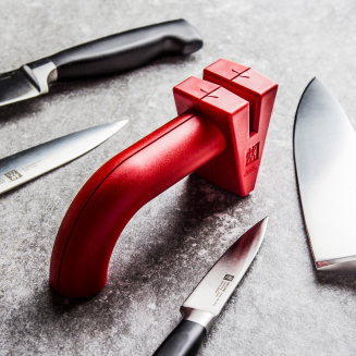  Zwilling Twin Sharp steel-ceramic disc sharpener - Red - 2