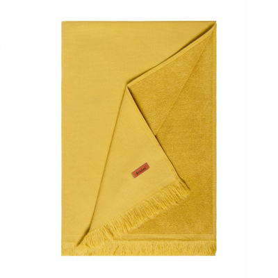  Bricini Isla Mustard beach towel 85x175 cm