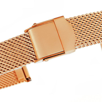 Bransoleta Siatka Różowe Złoto 12 mm 302RG12-Z - 2