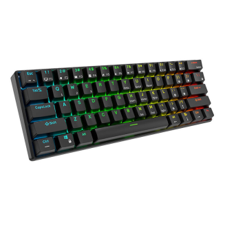 Klawiatura mechaniczna Royal Kludge RK61 RGB, red switch (czarna) (QWERTY) - 3