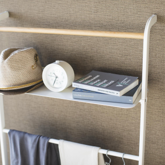  Yamazaki white clothes or towel rack - 6
