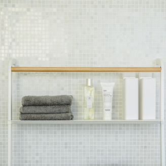  Yamazaki white clothes or towel rack - 9