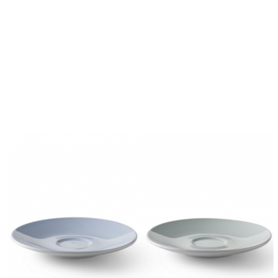  Stelton Emma blue plates - 2 pieces