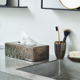  Aquanova Ugo Vintage bronze soap dish - 4