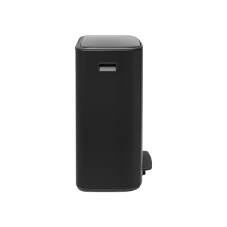 Brabantia Bo waste bin 2x30l, matte black - 2