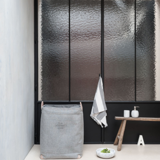  Aquanova Lubin Silver Gray laundry basket - 3