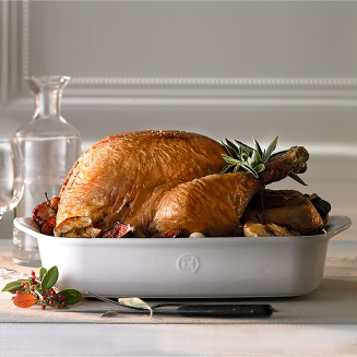  Emile Henry Ultime ovenproof dish 42x28 cm white - 4