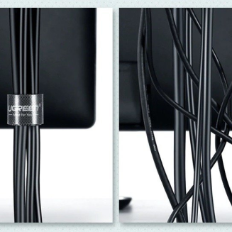 Organizer na kable (rzep) UGREEN LP124, 2m (czarny) - 3